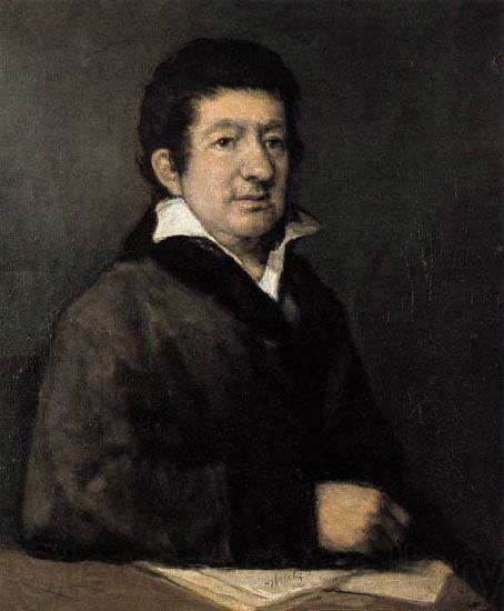 Francisco de goya y Lucientes Portrait of the Poet Norge oil painting art